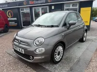 Used Fiat 500 Lounge 69 HP (50 kW) 2017 Grey Hatchback