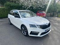 Used Skoda Octavia vRS 2020 White Estate