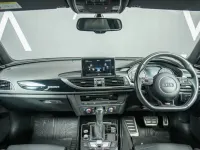 Used Audi A6 Black Edition 272 HP (200 kW) 2018 Blue Estate