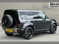 Begagnad Land Rover Defender Dynamic 300 HK (220 kW) 2023 Svart SUV