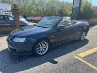 Begagnad Saab 9-3 Cabriolet Aero 2006 Blå Cab