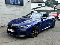 Used BMW M8 Competition Edition 616 HP (453 kW) 2022 Blue Cabriolet