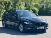 Second-hand Jaguar XF R-Sport 177 CP (130 kW) 2018 Negru Break
