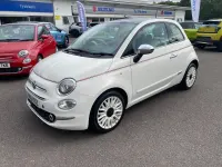 Used Fiat 500 Dolcevita 69 HP (50 kW) 2019 White Hatchback