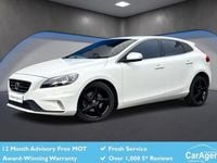 Used Volvo V40 R-Design 122 HP (89 kW) 2016 White Hatchback