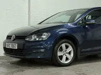 Second-hand VW Golf VII Edition 150 CP (110 kW) 2016 Albastru Hatchback