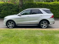 Used Mercedes GLE250 AMG Line Premium 204 HP (150 kW) 2015 Silver SUV