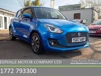 Used Suzuki Swift SZ5 2017 Blue Hatchback