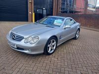 Used Mercedes SL500 306 HP (225 kW) 2003 Silver Cabriolet