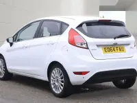 Used Ford Fiesta Titanium 98 HP (72 kW) 2014 White Hatchback
