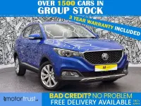 Used MG ZS Excite 111 HP (81 kW) 2020 Blue SUV