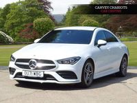 Used Mercedes CLA200 AMG line 163 HP (119 kW) 2021 White Coupe