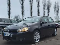 Used VW Golf VI SE 140 HP (102 kW) 2009 Black Hatchback