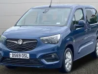 Used Vauxhall Combo S 131 HP (96 kW) 2019 Blue MPV