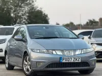 Used Honda Civic EX 140 HP (102 kW) 2007 Blue Hatchback