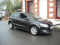 Used VW Polo Match 85 HP (62 kW) 2011 Black Hatchback