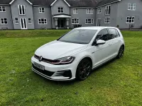Used VW Golf VII GTI 245 HP (180 kW) 2019 White Hatchback