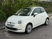Used Fiat 500 Lounge 69 HP (50 kW) 2015 White Hatchback
