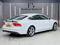 Used Audi A7 S-Line 2012 White Hatchback