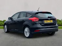 Used Ford Focus Titanium X 125 HP (91 kW) 2017 Black Hatchback