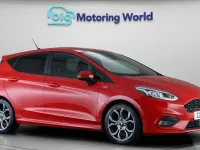 Used Ford Fiesta ST-Line 125 HP (91 kW) 2021 Red Hatchback