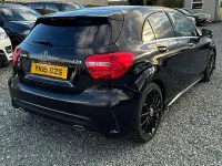 Begagnad Mercedes A200 AMG 134 HK (98 kW) 2015 Svart Halvkombi