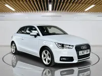 Used Audi A1 Sport 95 HP (69 kW) 2017 White Hatchback