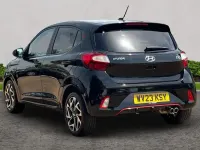 Used Hyundai i10 N Line 99 HP (72 kW) 2023 Black Hatchback