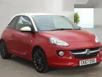 Used Vauxhall Adam Jam 2017 Red Hatchback