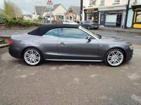 Used Audi A5 Cabriolet S-Line 2014 Grey Cabriolet
