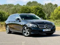 Used Mercedes E220 SE 2017 Black Estate