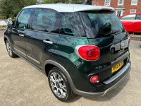 Used Fiat 500L Trekking 85 HP (62 kW) 2015 Green white MPV