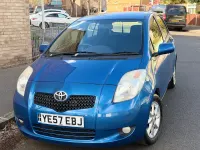 Used Toyota Yaris SR 85 HP (62 kW) 2007 Blue Hatchback