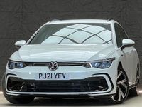 Used VW Golf VIII R-line 150 HP (110 kW) 2021 White Estate