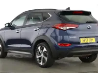 Used Hyundai Tucson Premium SE 141 HP (103 kW) 2017 Blue SUV