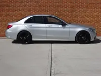 Used Mercedes C220 AMG line 194 HP (142 kW) 2021 Silver Sedan