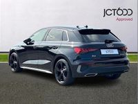 Used Audi A3 S-Line 147 HP (108 kW) 2020 Black Sedan