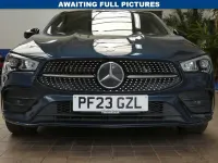 Used Mercedes CLA250e Shooting Brake AMG line 2023 Blue Estate