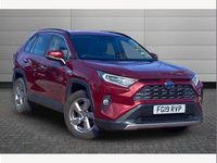 Used Toyota RAV4 Hybrid 222 HP (163 kW) 2019 Red SUV