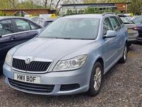 Used Skoda Octavia SE 122 HP (89 kW) 2011 Blue Estate