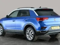 Used VW T-Roc Design 110 HP (80 kW) 2021 Blue SUV