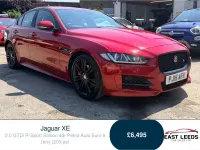 Used Jaguar XE R-Sport 200 HP (147 kW) 2015 Red Sedan