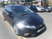 Begagnad Honda Civic SI 140 HK (102 kW) 2010 Svart Halvkombi