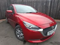 Used Mazda 2 75 HP (55 kW) 2022 Red Hatchback