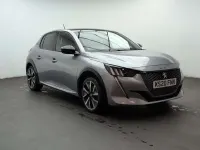 Used Peugeot e-208 GT-line 100 kW (136 HP) 2020 Grey Hatchback