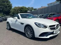 Used Mercedes SLC180 AMG line 156 HP (114 kW) 2019 White Cabriolet