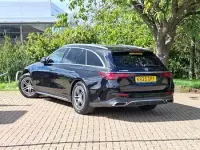 Used Mercedes E220 AMG line 197 HP (144 kW) 2025 Black Estate