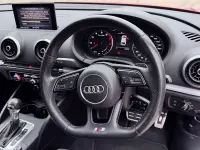Used Audi A3 Black Edition 116 HP (85 kW) 2019 Red Sedan
