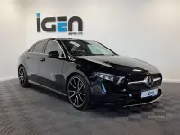 Used Mercedes A220 AMG line 190 HP (139 kW) 2021 Black Sedan