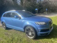 Used Audi Q7 S-Line 240 HP (176 kW) 2009 Blue SUV